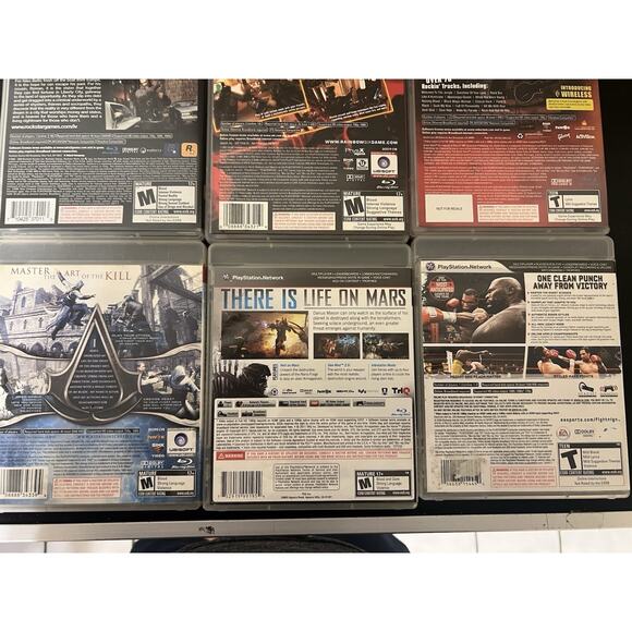 Lot Of 6 PlayStation 3 Games. GTA IV, Guitar Hero, Fight Night - Picture 8 of 12